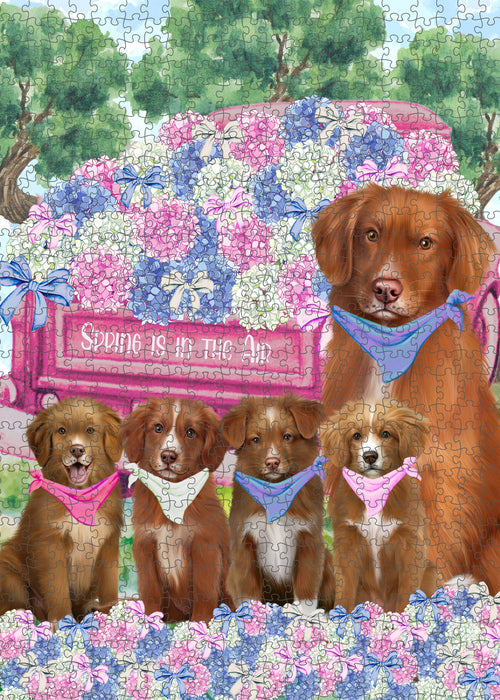 Nova Scotia Duck Tolling Retriever Jigsaw Puzzle for Adult, Interlocking Puzzles Games, Personalized, Explore a Variety of Designs, Custom, Dog Gift for Pet Lovers