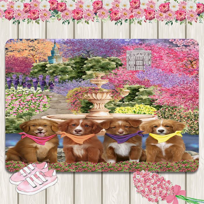 Nova Scotia Duck Tolling Retriever Area Rug and Runner, Explore a Variety of Designs, Custom, Floor Carpet Rugs for Home, Indoor and Living Room, Personalized, Gift for Dog and Pet Lovers