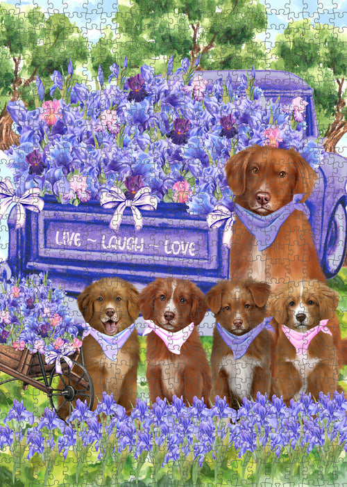 Nova Scotia Duck Tolling Retriever Jigsaw Puzzle: Explore a Variety of Designs, Interlocking Puzzles Games for Adult, Custom, Personalized, Gift for Dog and Pet Lovers