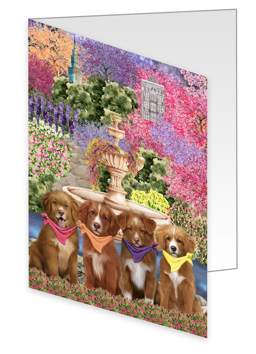 Nova Scotia Duck Tolling Retriever Greeting Cards & Note Cards: Explore a Variety of Designs, Custom, Personalized, Halloween Invitation Card with Envelopes, Gifts for Dog Lovers