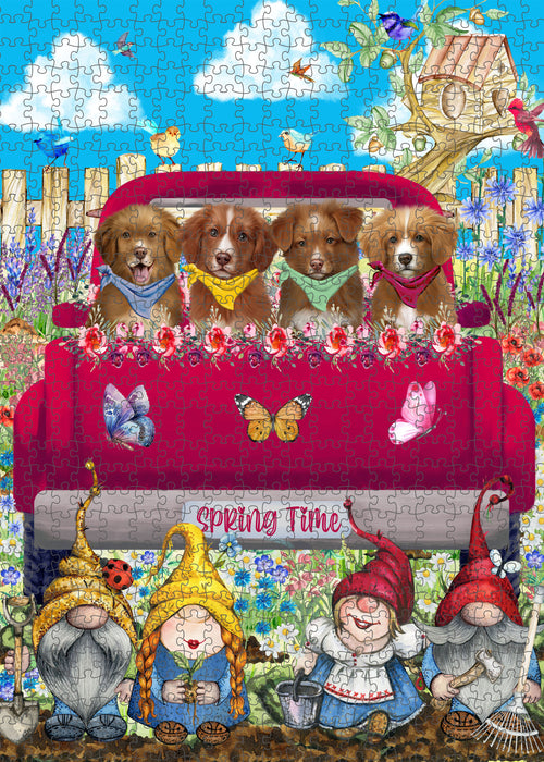 Nova Scotia Duck Tolling Retriever Jigsaw Puzzle for Adult: Explore a Variety of Designs, Custom, Personalized, Interlocking Puzzles Games, Dog and Pet Lovers Gift