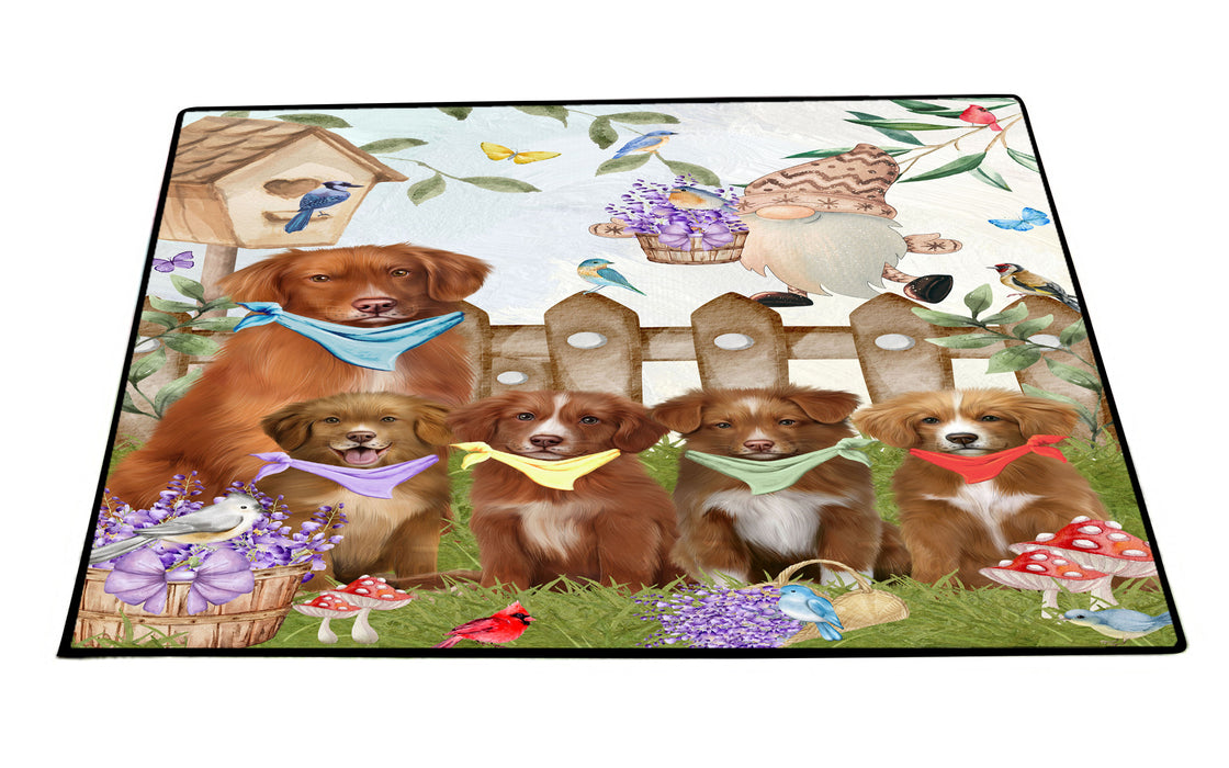 Nova Scotia Duck Tolling Retriever Floor Mat, Non-Slip Door Mats for Indoor and Outdoor, Custom, Explore a Variety of Personalized Designs, Dog Gift for Pet Lovers