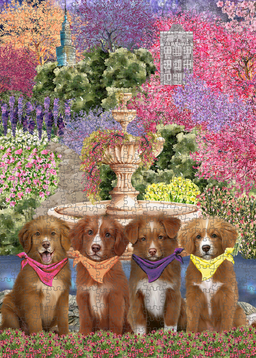 Nova Scotia Duck Tolling Retriever Jigsaw Puzzle: Interlocking Puzzles Games for Adult, Explore a Variety of Custom Designs, Personalized, Pet and Dog Lovers Gift