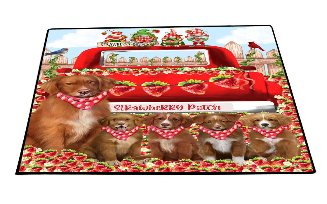 Nova Scotia Duck Tolling Retriever Floor Mat: Explore a Variety of Designs, Anti-Slip Doormat for Indoor and Outdoor Welcome Mats, Personalized, Custom, Pet and Dog Lovers Gift