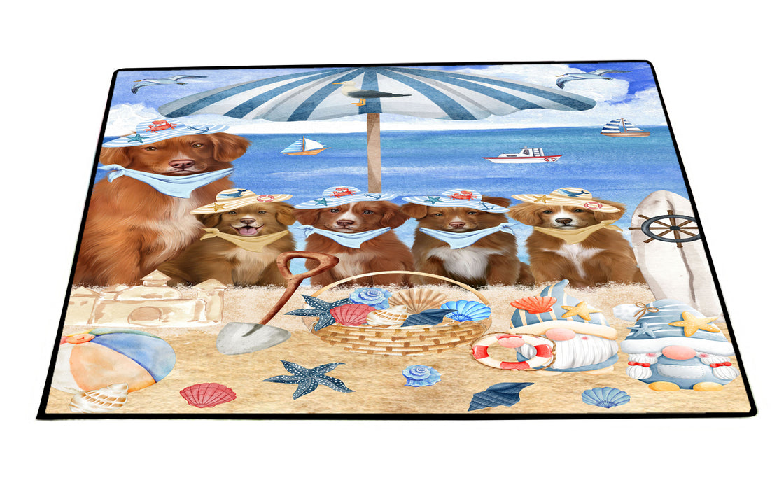 Nova Scotia Duck Tolling Retriever Floor Mat, Non-Slip Door Mats for Indoor and Outdoor, Custom, Explore a Variety of Personalized Designs, Dog Gift for Pet Lovers