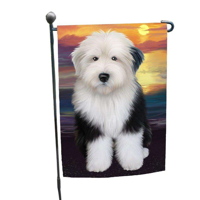 Old English Sheepdog Dog Garden Flag GF379