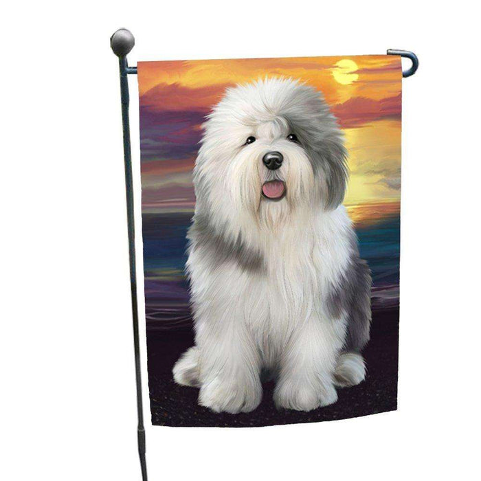 Old English Sheepdog Dog Garden Flag GF382