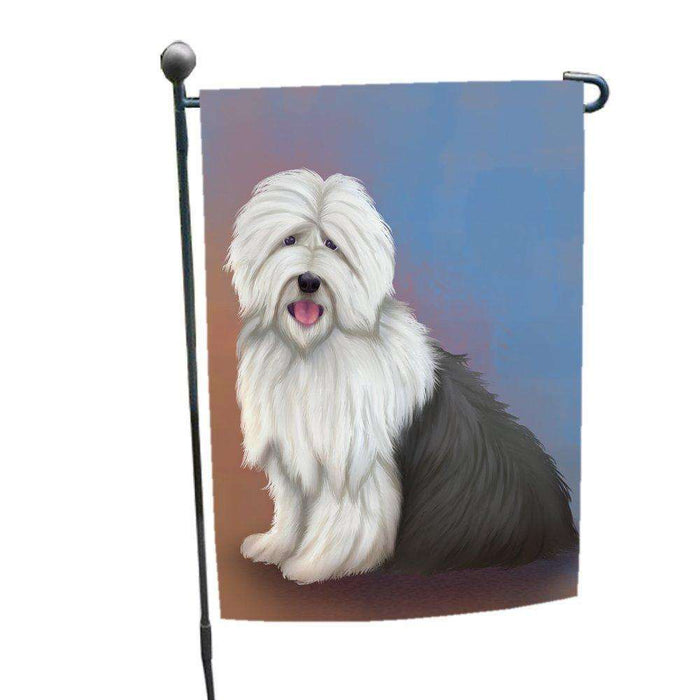 Old English Sheepdog Dog Garden Flag