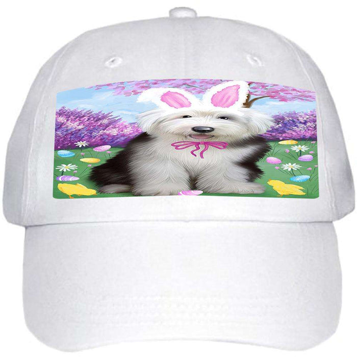 Old English Sheepdog Easter Holiday Ball Hat Cap HAT51312