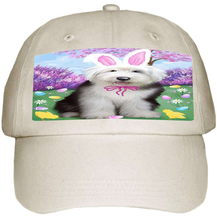 Old English Sheepdog Easter Holiday Ball Hat Cap HAT51312