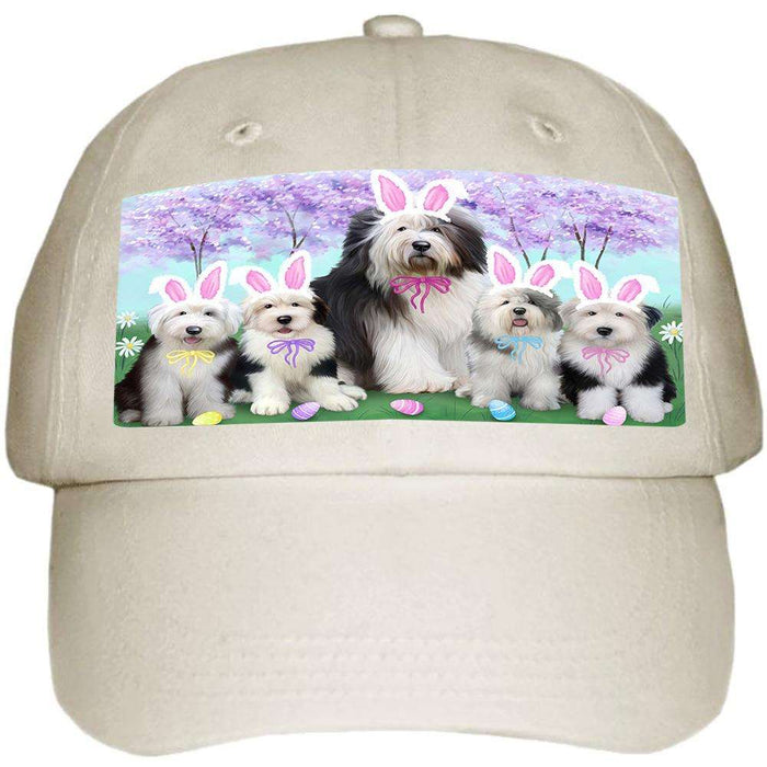 Old English Sheepdogs Easter Holiday Ball Hat Cap HAT51309