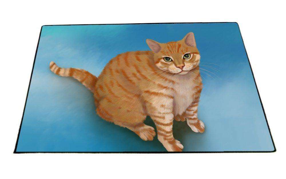 Orange Cat Indoor/Outdoor Floormat
