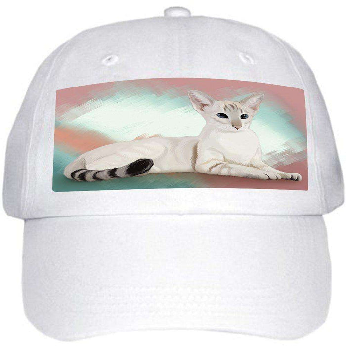 Oriental Blue-Point Siamese Cat Ball Hat Cap HAT48000