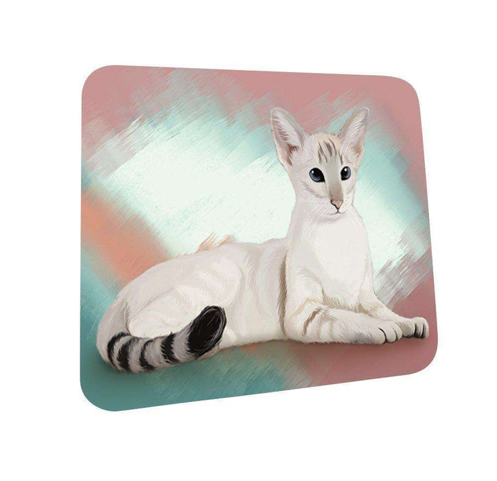 Oriental Blue-Point Siamese Cat Coasters Set of 4 CST48007