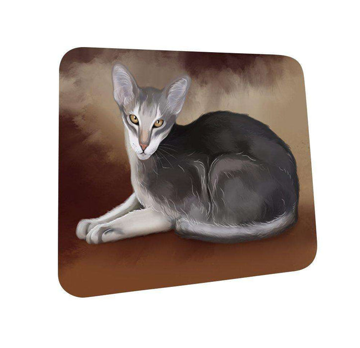 Oriental Blue Point Siamese Cat Coasters Set of 4