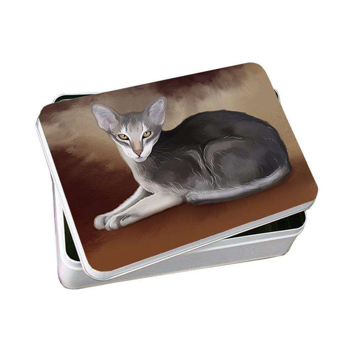 Oriental Siamese Cat Photo Storage Tin PITN48009