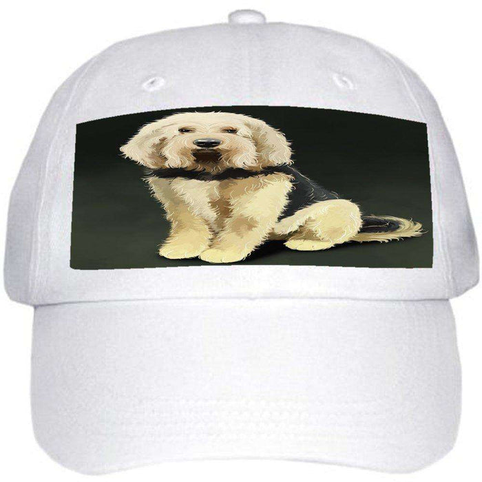 Otterhound Dog Ball Hat Cap Off White