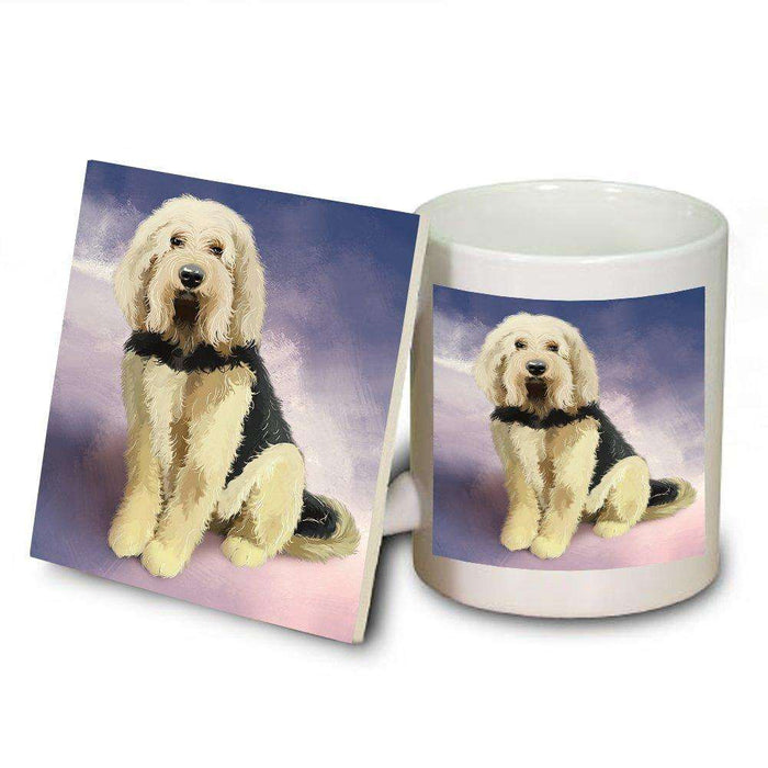 Otterhound Dog Mug and Coaster Set MUC48002