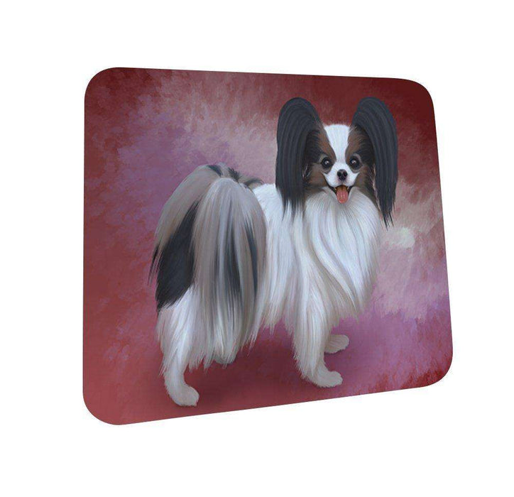 Papillion Dog Coasters Set of 4