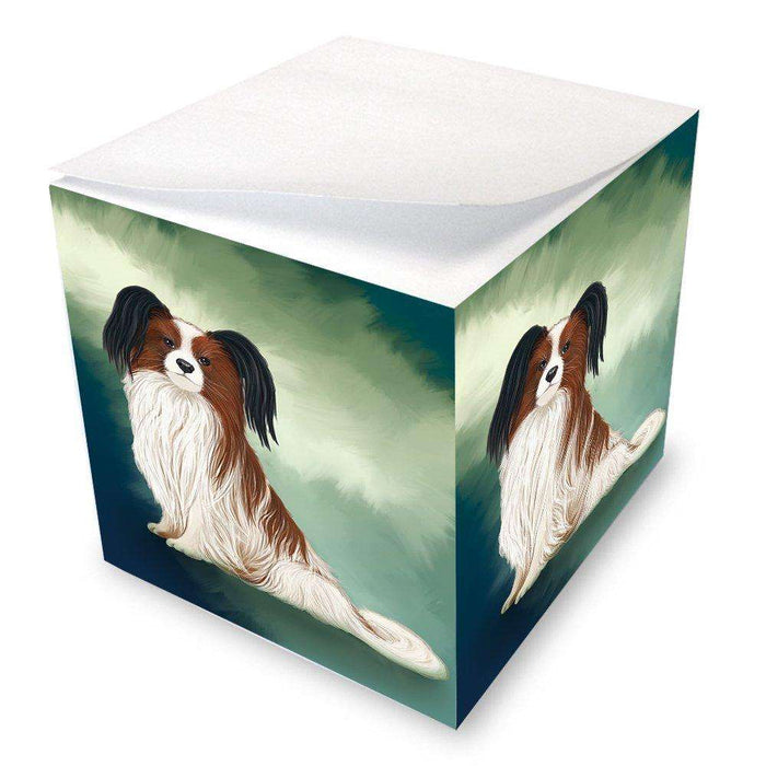 Papillion Dog Note Cube NOC48012