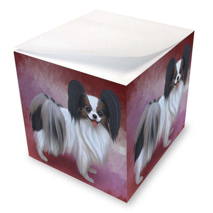 Papillion Dog Note Cube NOC48013
