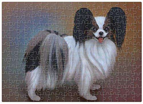 Papillion Dog Puzzle with Photo Tin