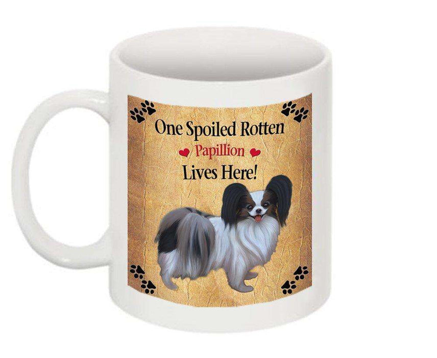 Papillion Spoiled Rotten Dog Mug