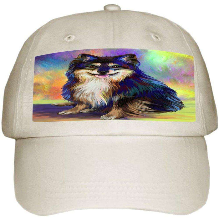 Paradise Wave Australian Shepherd Black Tri Dog Ball Hat Cap HAT49389