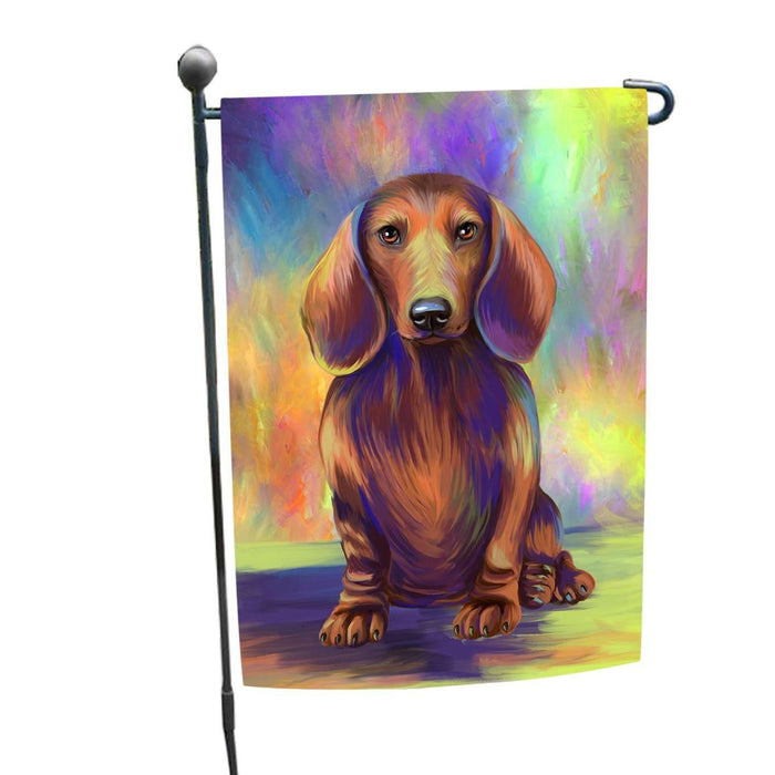 Paradise Wave Dachshund Dog Garden Flag GFLG48092