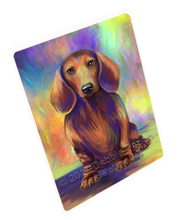 Paradise Wave Dachshund Dog Magnet Mini (3.5" x 2") MAG48417