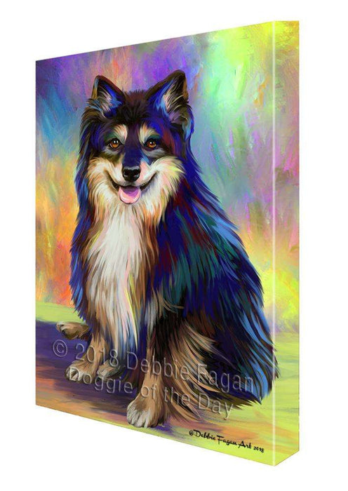 Pardise Wave Australian Shepherd Dog Canvas Print Wall Art Décor CVS100187