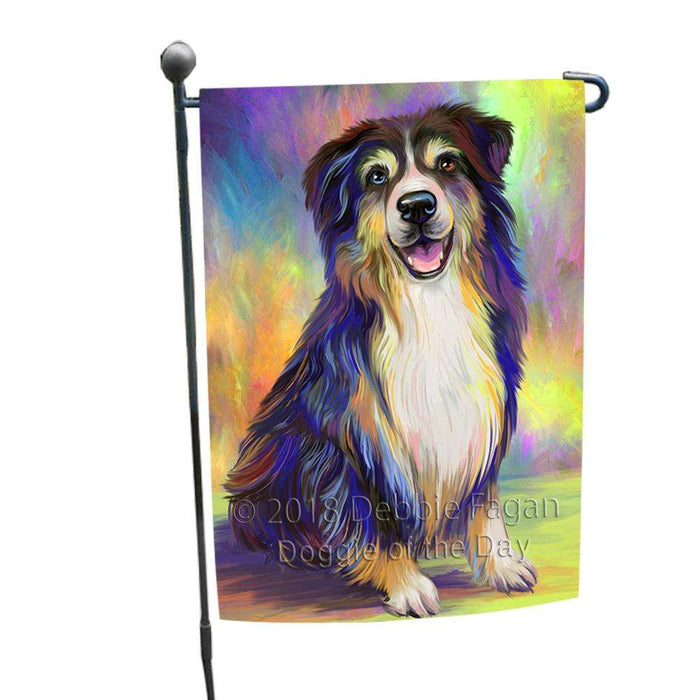 Pardise Wave Australian Shepherd Dog Garden Flag GFLG53654