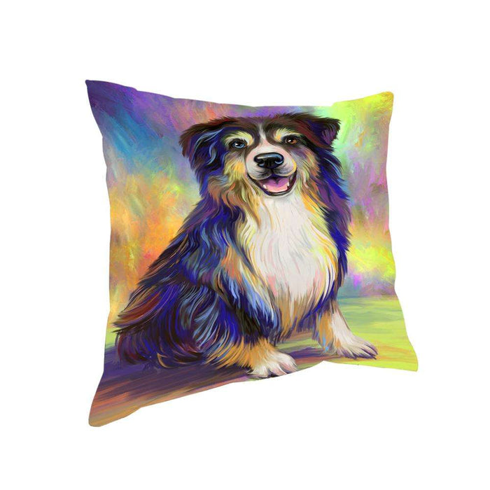 Pardise Wave Australian Shepherd Dog Pillow PIL70992