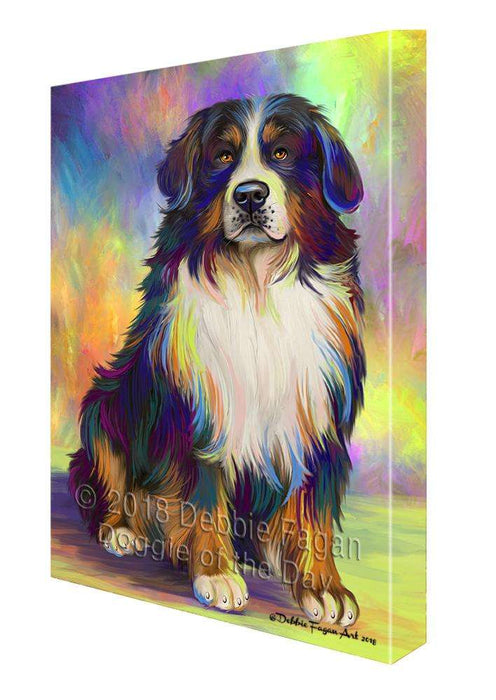 Pardise Wave Bernese Mountain Dog Canvas Print Wall Art Décor CVS100205