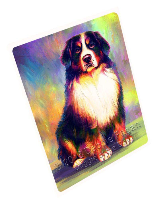 Pardise Wave Bernese Mountain Dog Large Refrigerator / Dishwasher Magnet RMAG82446