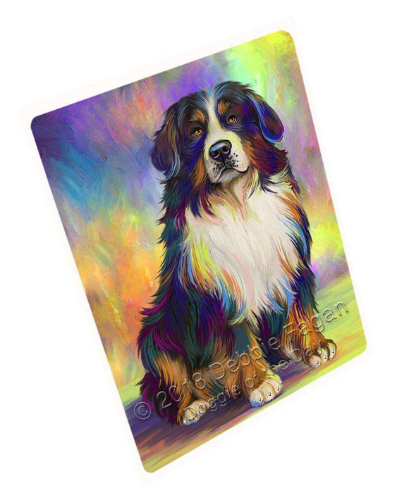 Pardise Wave Bernese Mountain Dog Large Refrigerator / Dishwasher Magnet RMAG82452