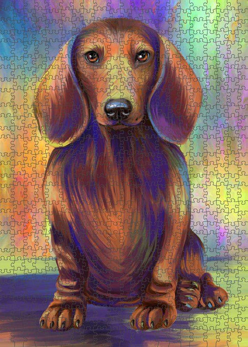 Pardise Wave Dachshund Dog Puzzle  PUZL81548