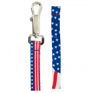 10 Patriotic Nylon Adjustable Dog Leashes Wholesale DNSX