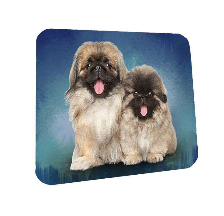 Pekingese Dog Coasters Set of 4