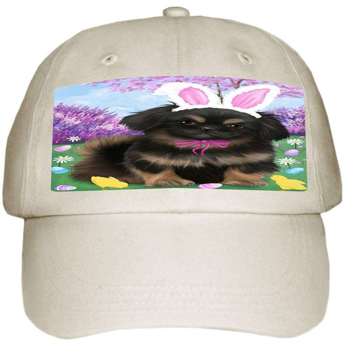 Pekingese Dog Easter Holiday Ball Hat Cap HAT51324