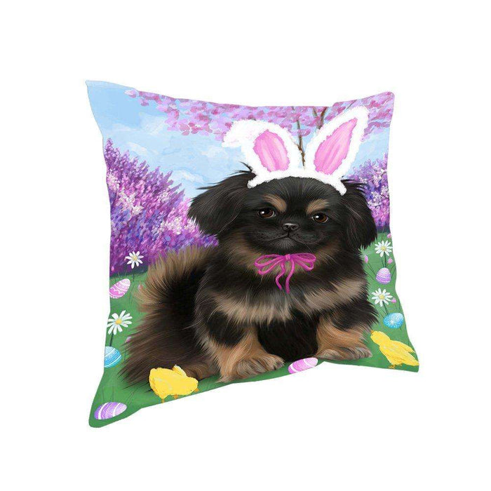 Pekingese Dog Easter Holiday Pillow PIL53180