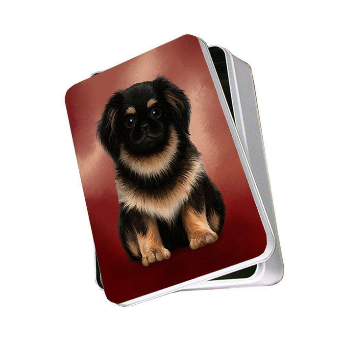 Pekingese Dog Photo Storage Tin PITN48015