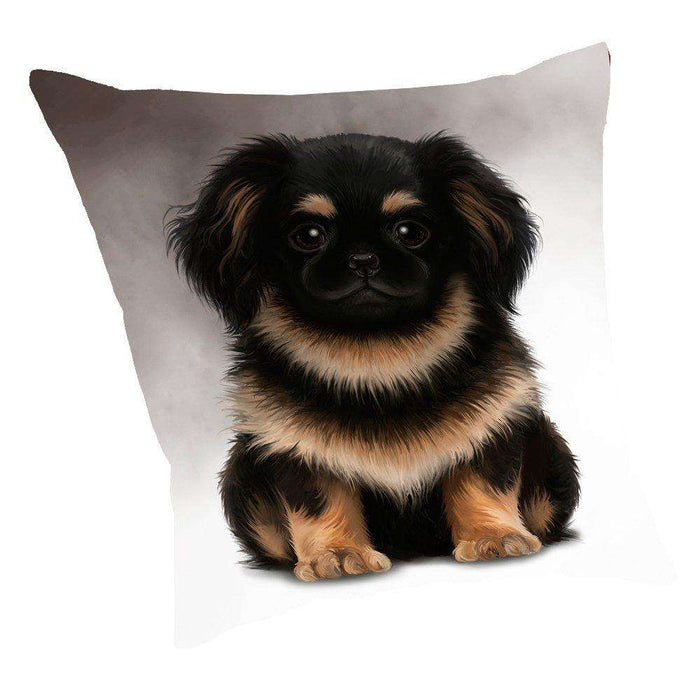 Pekingese Dog Throw Pillow D032