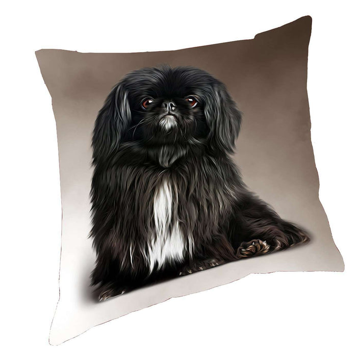 Pekingese Dog Throw Pillow