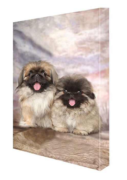 Pekingese Puppy Dog Canvas 18 X 24