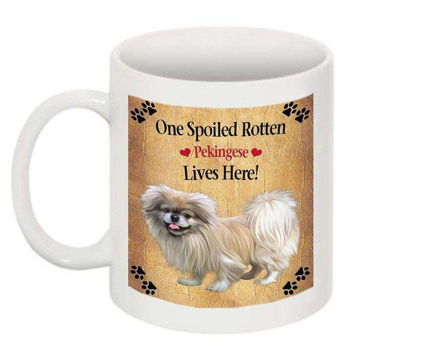 Pekingese Spoiled Rotten Dog Mug