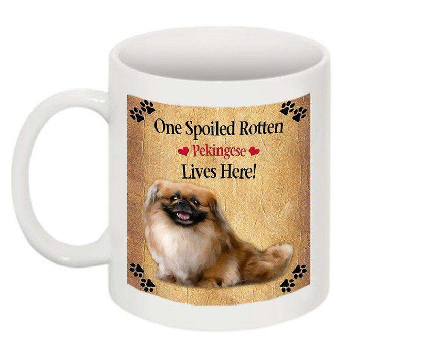 Pekingese Spoiled Rotten Dog Mug