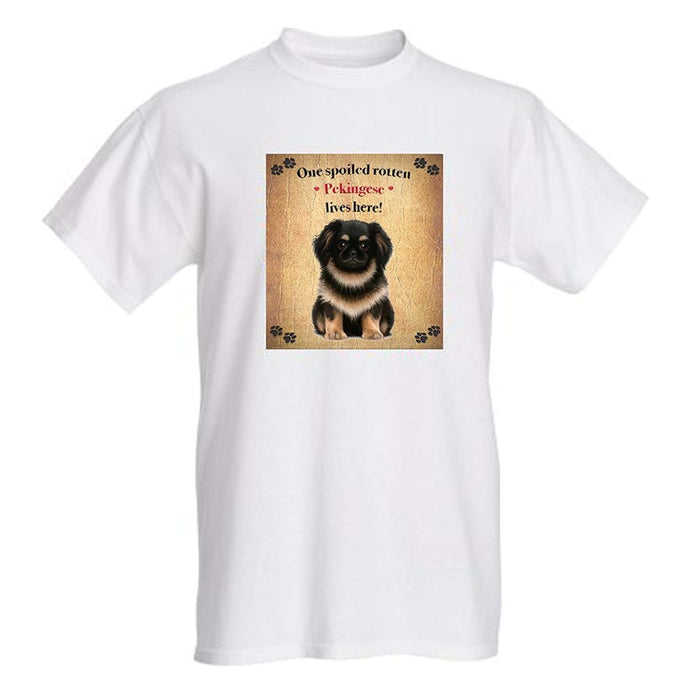 Pekingese Spoiled Rotten Dog T-Shirt