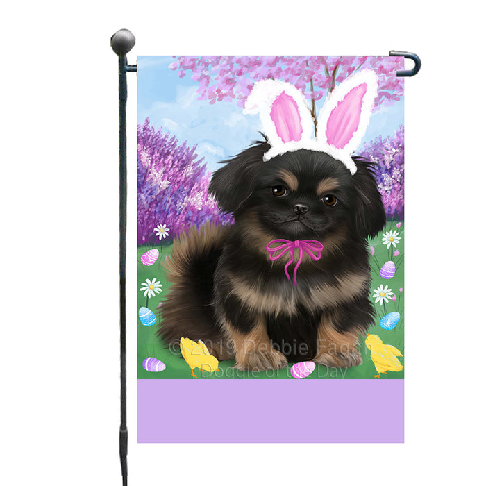Personalized Easter Holiday Pekingese Dog Custom Garden Flags GFLG-DOTD-A58936