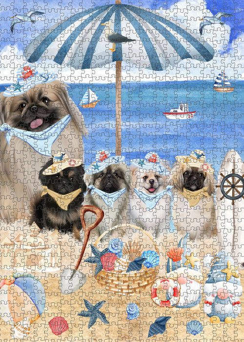 Pekingese Jigsaw Puzzle: Explore a Variety of Personalized Designs, Interlocking Puzzles Games for Adult, Custom, Dog Lover's Gifts